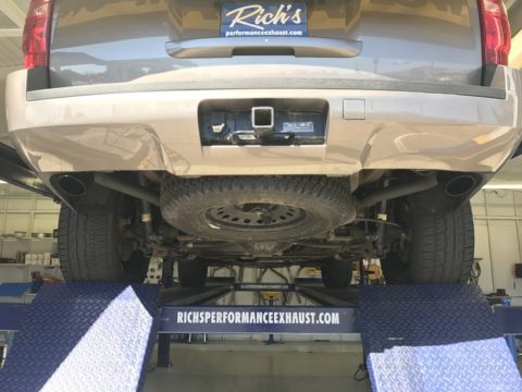 2013 Chevy Tahoe Flowmaster True Duals - Richs Performance Exhaust