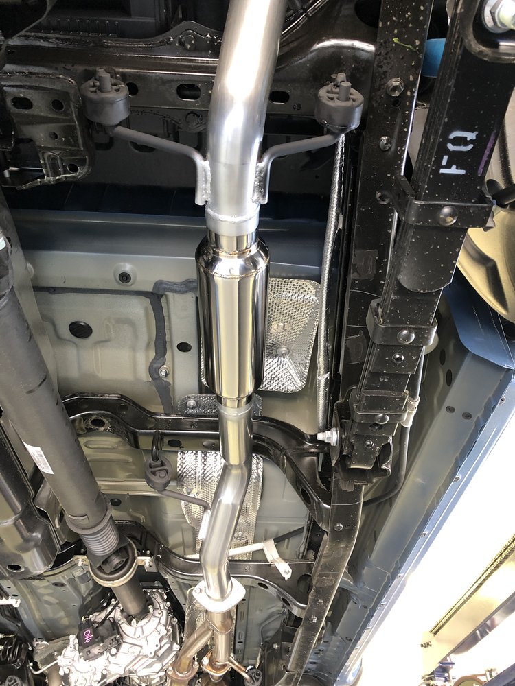 2005-15 Tacoma Cat-Back With Street Pro Muffler STT20S Pypes Performance Exhaust